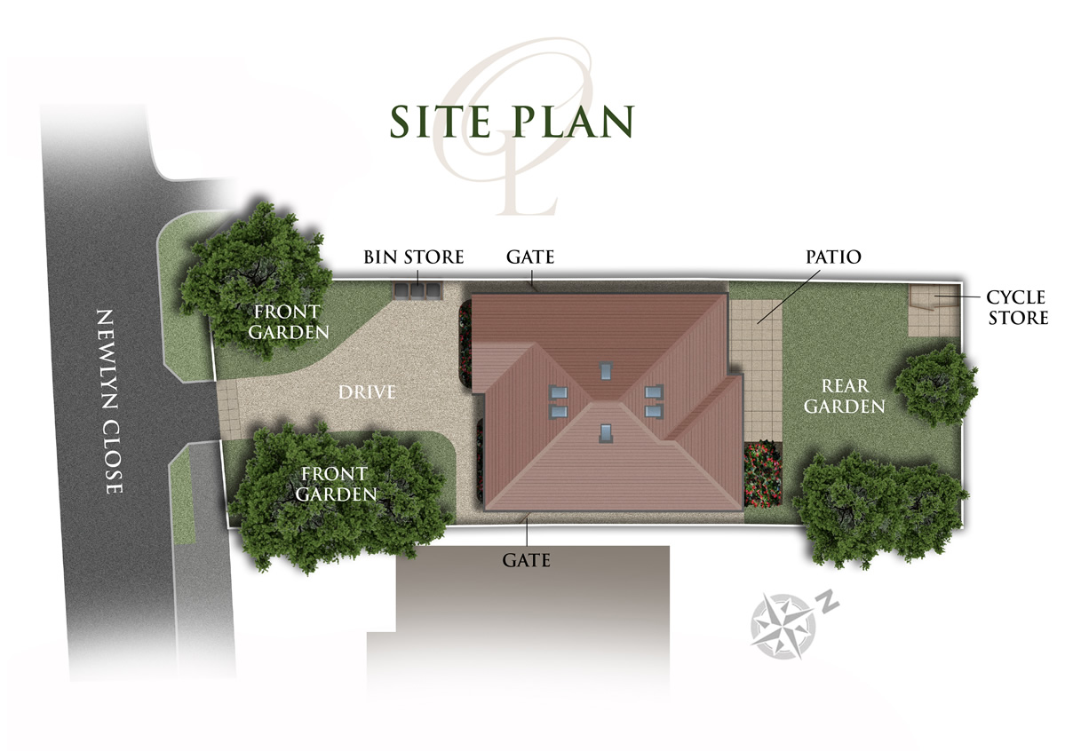 Oak Lodge Site Plan